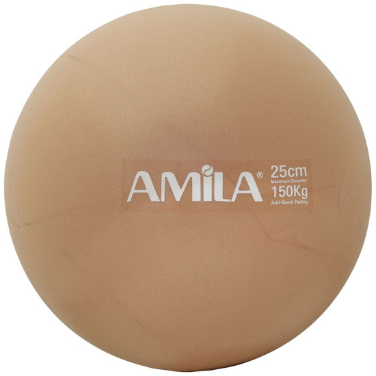 Amila Μπάλα Pilates 25cm Χρυσή